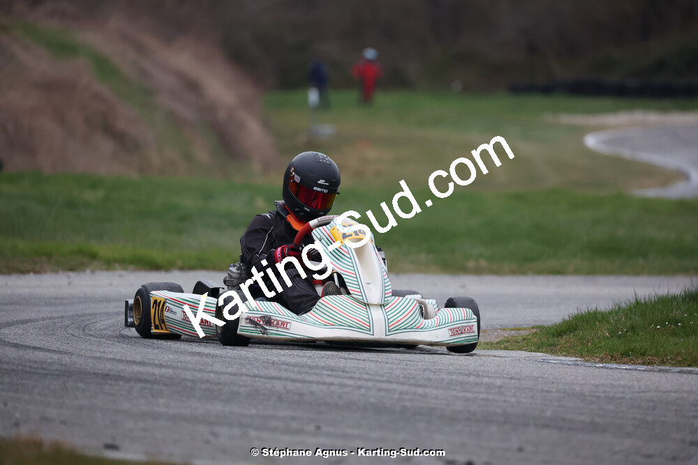 9 & 10/03/2024 : 1ère manche du Championnat du Sud au circuit d’Aigues-Vives (photos Stéphane Agnus) 2024 — karting