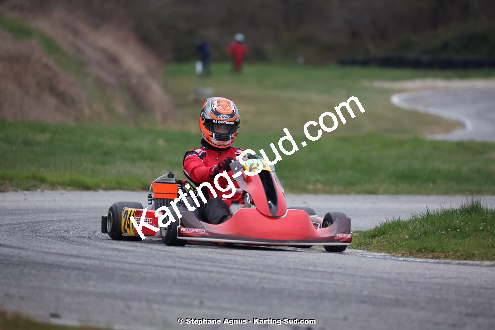 9 & 10/03/2024 : 1ère manche du Championnat du Sud au circuit d’Aigues-Vives (photos Stéphane Agnus) 2024 — karting