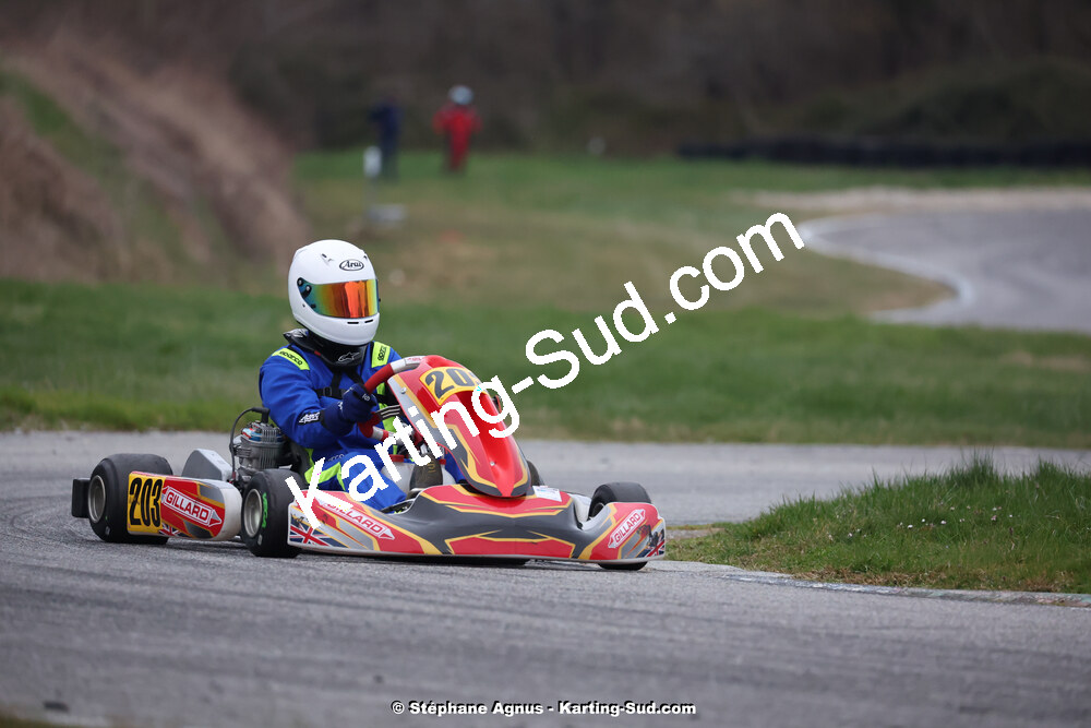 9 & 10/03/2024 : 1ère manche du Championnat du Sud au circuit d’Aigues-Vives (photos Stéphane Agnus) 2024 — karting