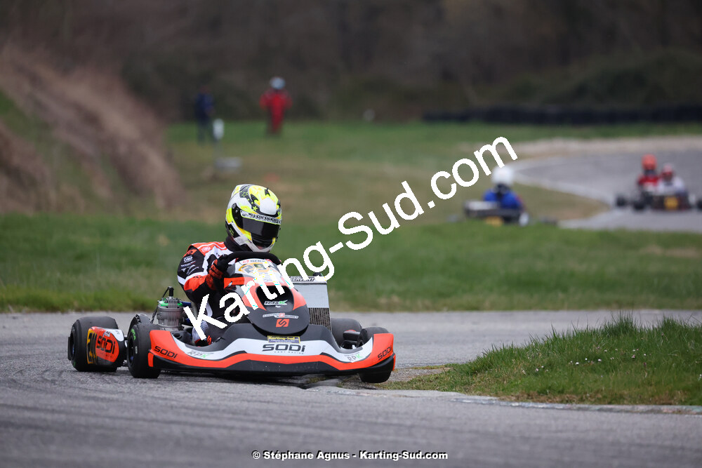 9 & 10/03/2024 : 1ère manche du Championnat du Sud au circuit d’Aigues-Vives (photos Stéphane Agnus) 2024 — karting