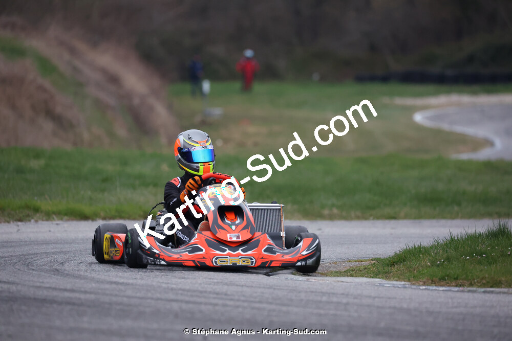 9 & 10/03/2024 : 1ère manche du Championnat du Sud au circuit d’Aigues-Vives (photos Stéphane Agnus) 2024 — karting