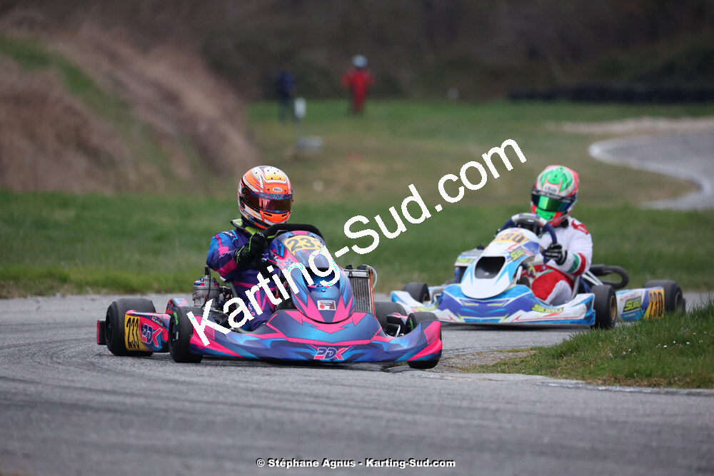 9 & 10/03/2024 : 1ère manche du Championnat du Sud au circuit d’Aigues-Vives (photos Stéphane Agnus) 2024 — karting