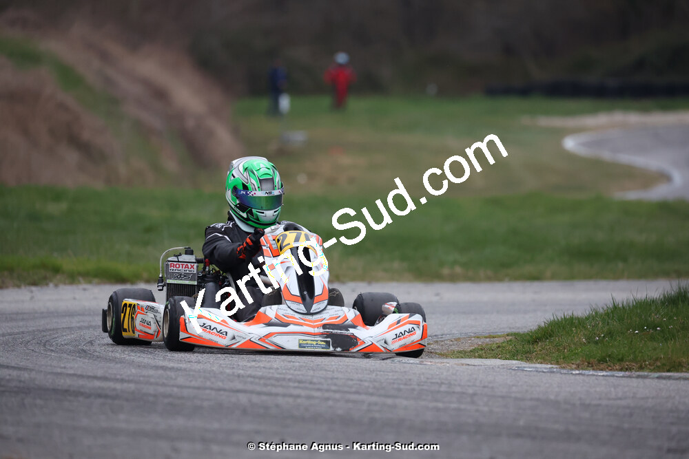 9 & 10/03/2024 : 1ère manche du Championnat du Sud au circuit d’Aigues-Vives (photos Stéphane Agnus) 2024 — karting