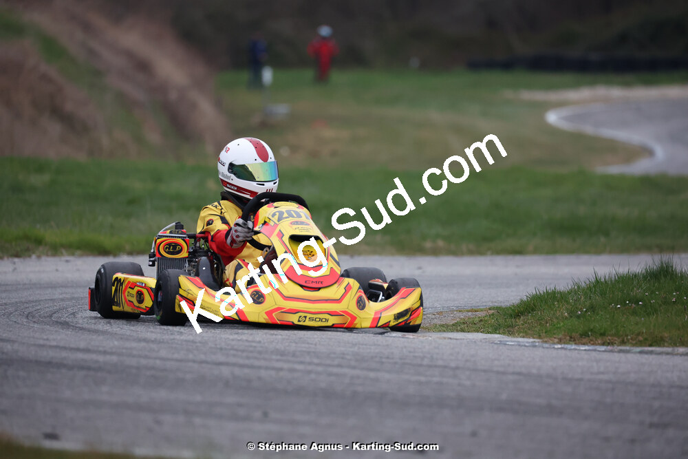 9 & 10/03/2024 : 1ère manche du Championnat du Sud au circuit d’Aigues-Vives (photos Stéphane Agnus) 2024 — karting