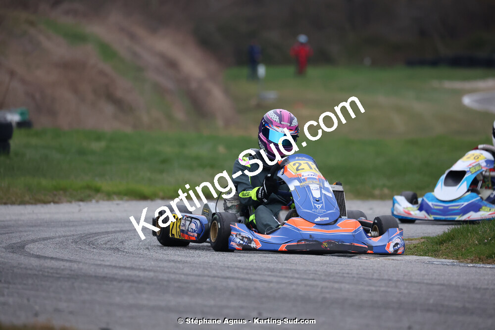 9 & 10/03/2024 : 1ère manche du Championnat du Sud au circuit d’Aigues-Vives (photos Stéphane Agnus) 2024 — karting