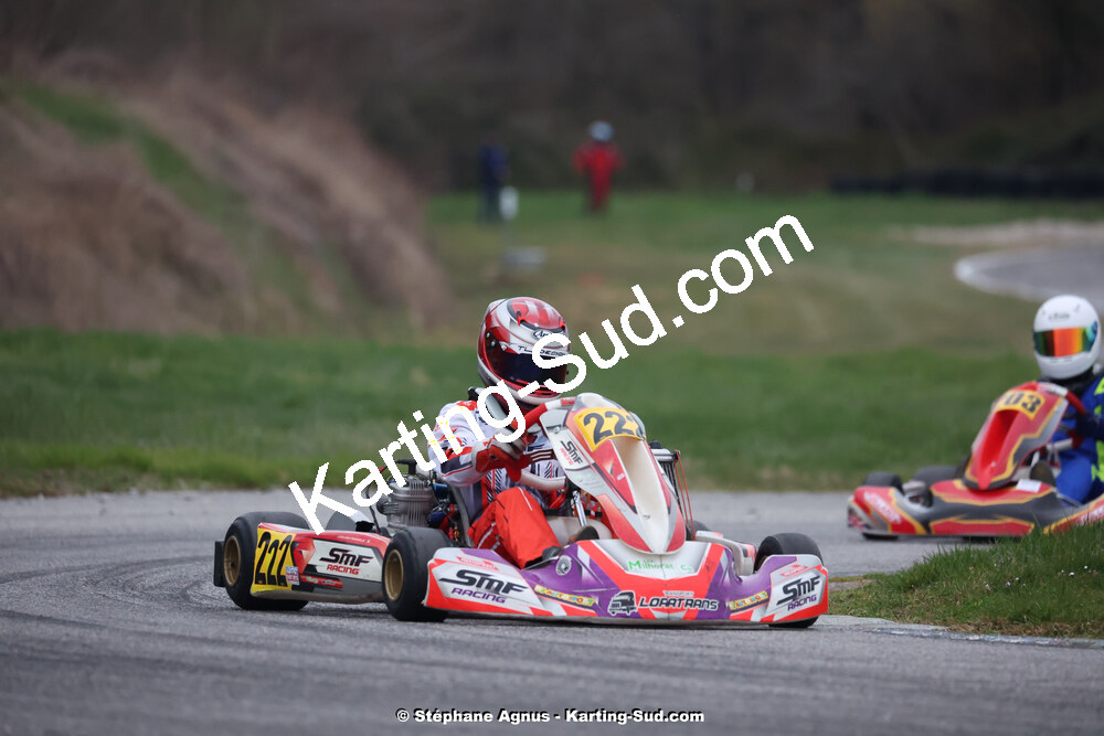 9 & 10/03/2024 : 1ère manche du Championnat du Sud au circuit d’Aigues-Vives (photos Stéphane Agnus) 2024 — karting