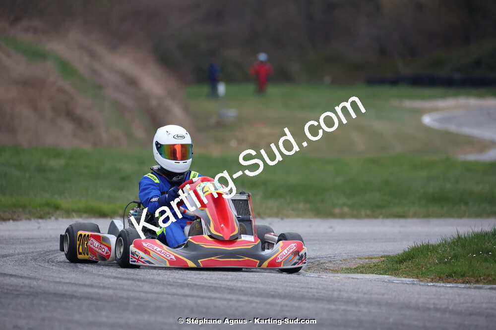 9 & 10/03/2024 : 1ère manche du Championnat du Sud au circuit d’Aigues-Vives (photos Stéphane Agnus) 2024 — karting