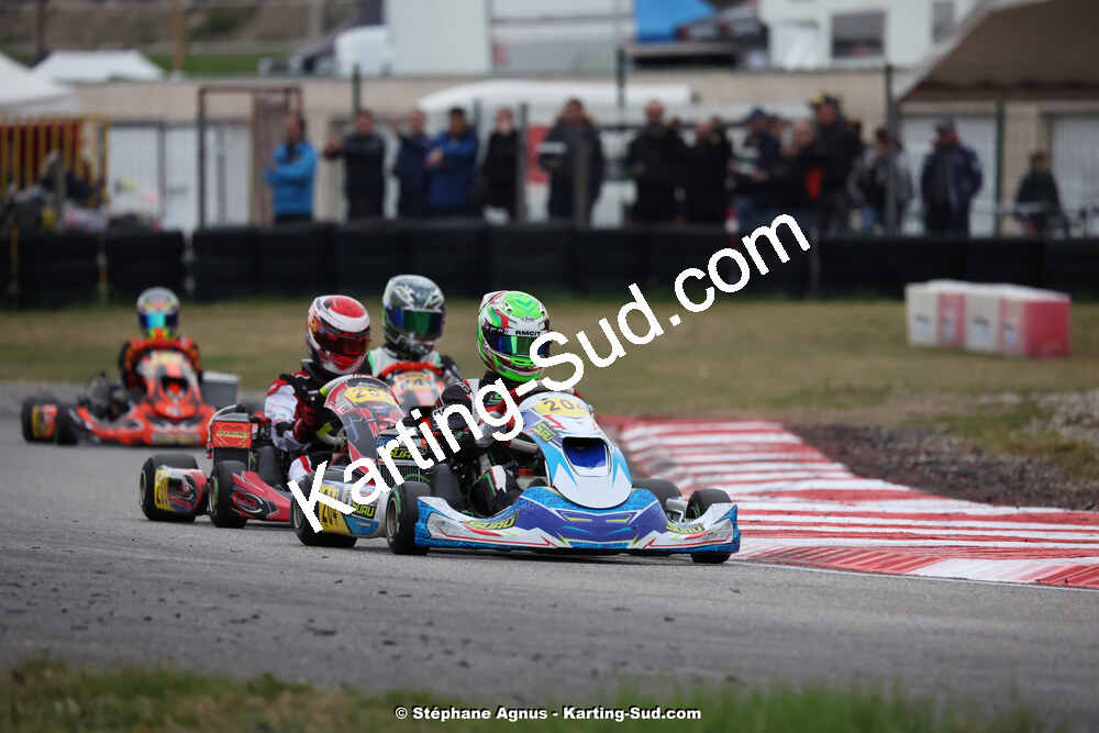 9 & 10/03/2024 : 1ère manche du Championnat du Sud au circuit d’Aigues-Vives (photos Stéphane Agnus) 2024 — karting