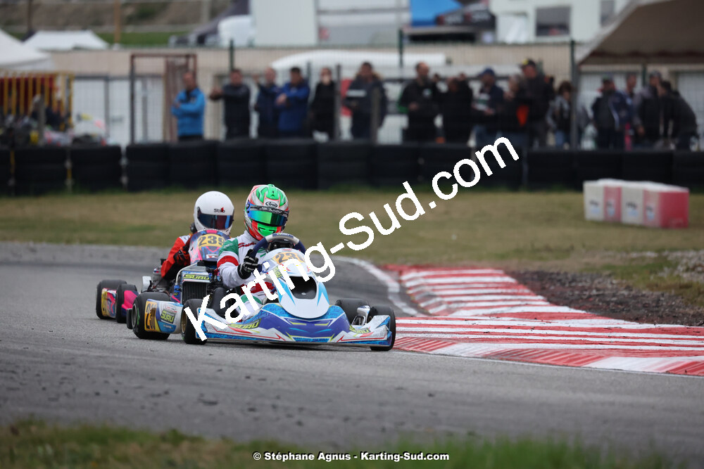 9 & 10/03/2024 : 1ère manche du Championnat du Sud au circuit d’Aigues-Vives (photos Stéphane Agnus) 2024 — karting