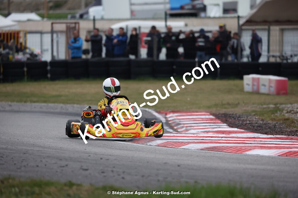 9 & 10/03/2024 : 1ère manche du Championnat du Sud au circuit d’Aigues-Vives (photos Stéphane Agnus) 2024 — karting
