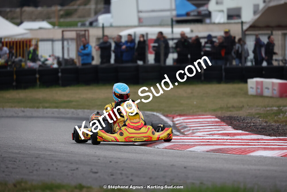 9 & 10/03/2024 : 1ère manche du Championnat du Sud au circuit d’Aigues-Vives (photos Stéphane Agnus) 2024 — karting