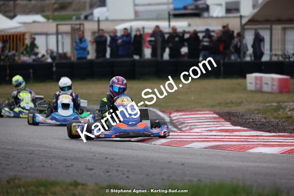 9 & 10/03/2024 : 1ère manche du Championnat du Sud au circuit d’Aigues-Vives (photos Stéphane Agnus) 2024 — karting