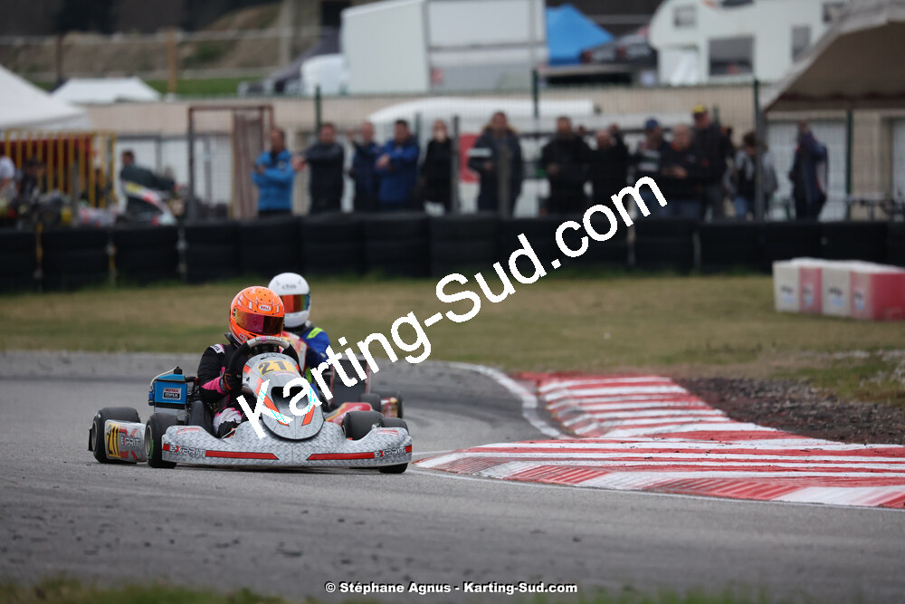 9 & 10/03/2024 : 1ère manche du Championnat du Sud au circuit d’Aigues-Vives (photos Stéphane Agnus) 2024 — karting