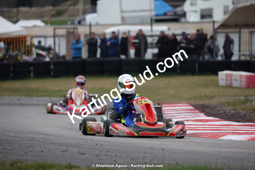 9 & 10/03/2024 : 1ère manche du Championnat du Sud au circuit d’Aigues-Vives (photos Stéphane Agnus) 2024 — karting