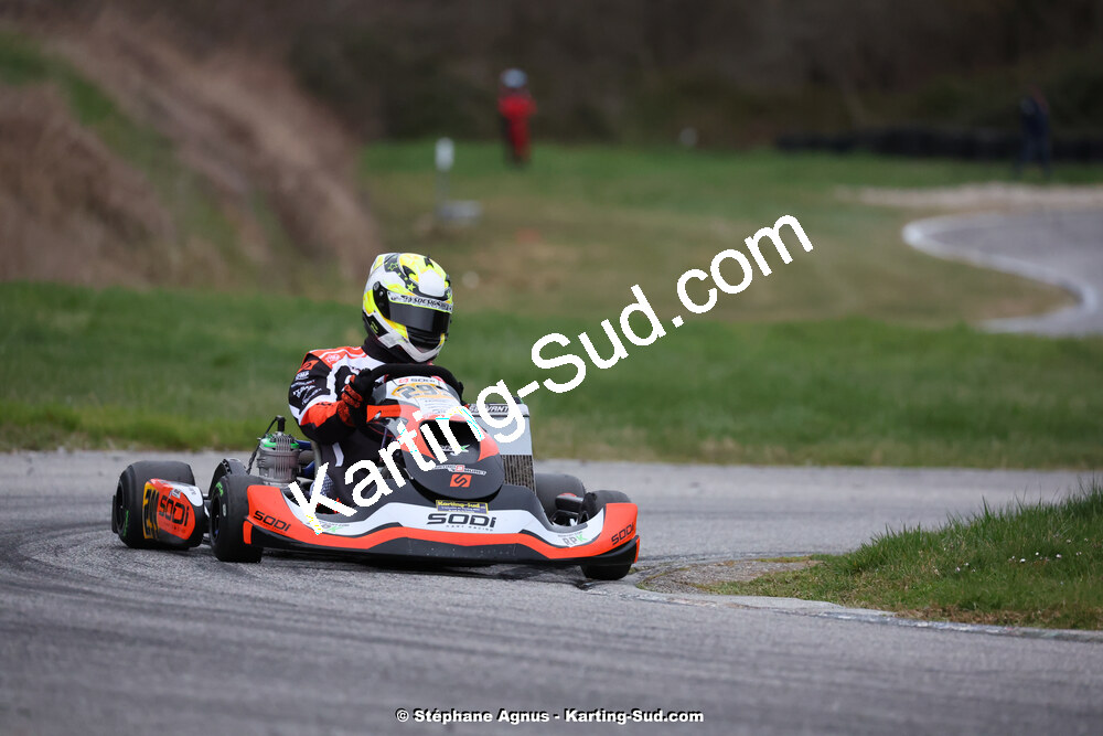 9 & 10/03/2024 : 1ère manche du Championnat du Sud au circuit d’Aigues-Vives (photos Stéphane Agnus) 2024 — karting
