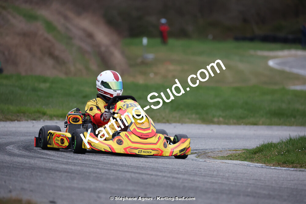 9 & 10/03/2024 : 1ère manche du Championnat du Sud au circuit d’Aigues-Vives (photos Stéphane Agnus) 2024 — karting