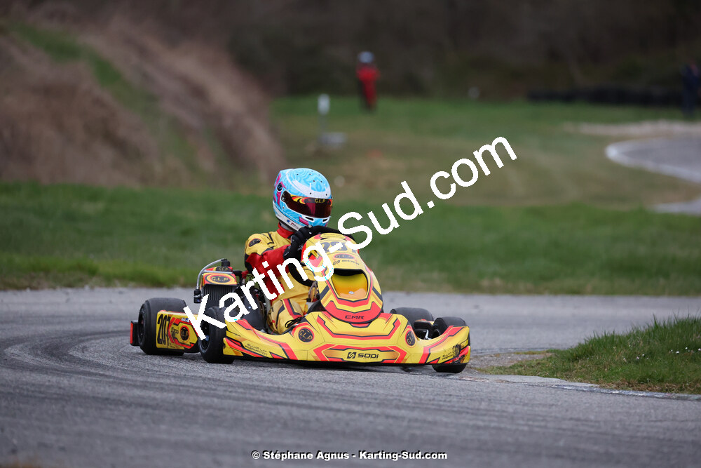 9 & 10/03/2024 : 1ère manche du Championnat du Sud au circuit d’Aigues-Vives (photos Stéphane Agnus) 2024 — karting