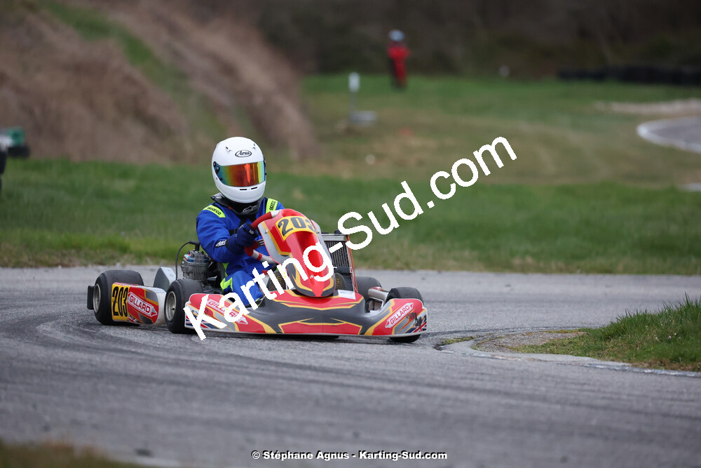 9 & 10/03/2024 : 1ère manche du Championnat du Sud au circuit d’Aigues-Vives (photos Stéphane Agnus) 2024 — karting