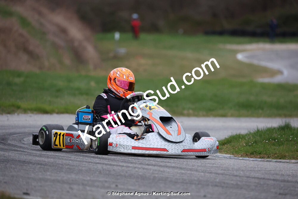 9 & 10/03/2024 : 1ère manche du Championnat du Sud au circuit d’Aigues-Vives (photos Stéphane Agnus) 2024 — karting
