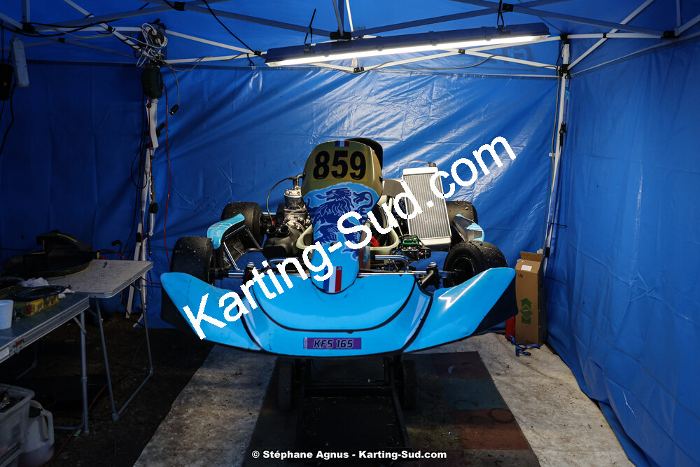 9 & 10/03/2024 : 1ère manche du Championnat du Sud au circuit d’Aigues-Vives (photos Stéphane Agnus) 2024 — karting