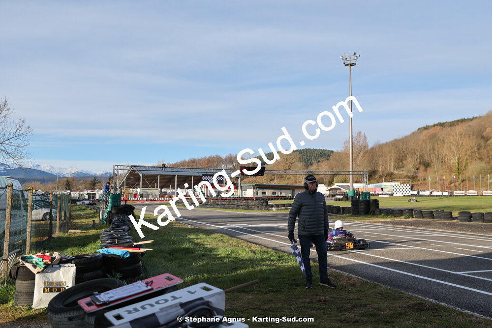 9 & 10/03/2024 : 1ère manche du Championnat du Sud au circuit d’Aigues-Vives (photos Stéphane Agnus) 2024 — karting