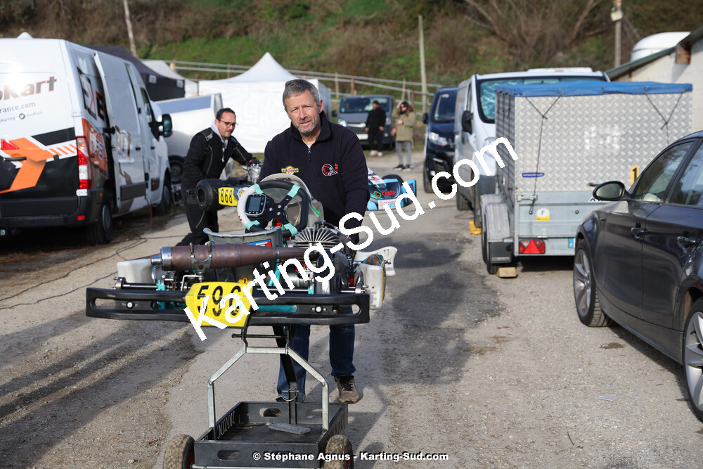 9 & 10/03/2024 : 1ère manche du Championnat du Sud au circuit d’Aigues-Vives (photos Stéphane Agnus) 2024 — karting