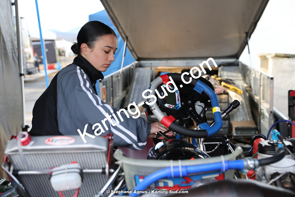 9 & 10/03/2024 : 1ère manche du Championnat du Sud au circuit d’Aigues-Vives (photos Stéphane Agnus) 2024 — karting