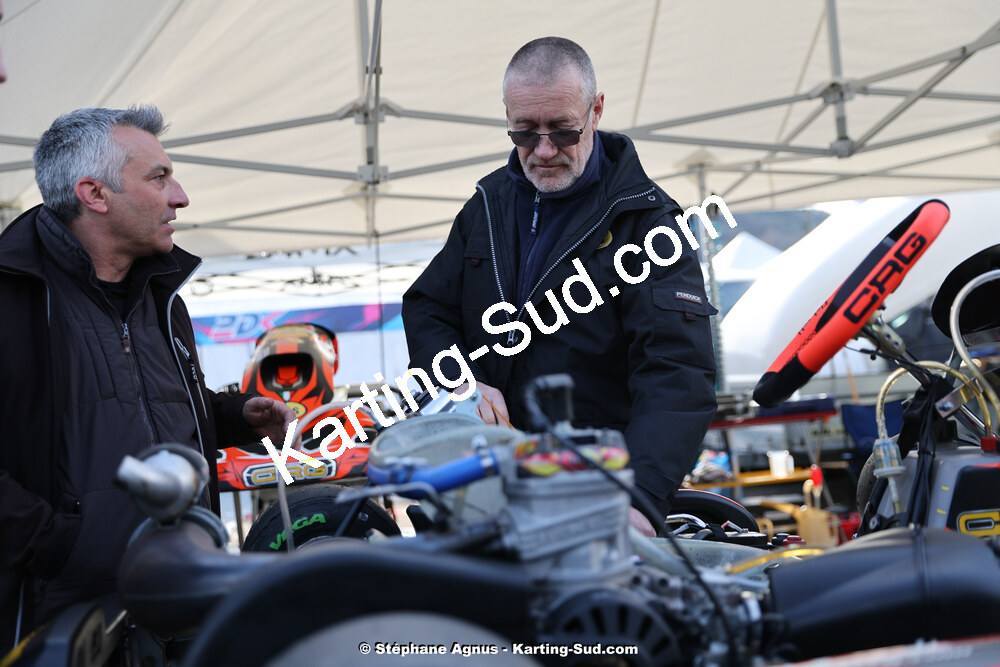 9 & 10/03/2024 : 1ère manche du Championnat du Sud au circuit d’Aigues-Vives (photos Stéphane Agnus) 2024 — karting