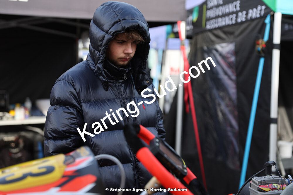 9 & 10/03/2024 : 1ère manche du Championnat du Sud au circuit d’Aigues-Vives (photos Stéphane Agnus) 2024 — karting