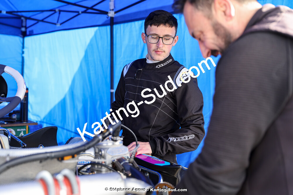 9 & 10/03/2024 : 1ère manche du Championnat du Sud au circuit d’Aigues-Vives (photos Stéphane Agnus) 2024 — karting