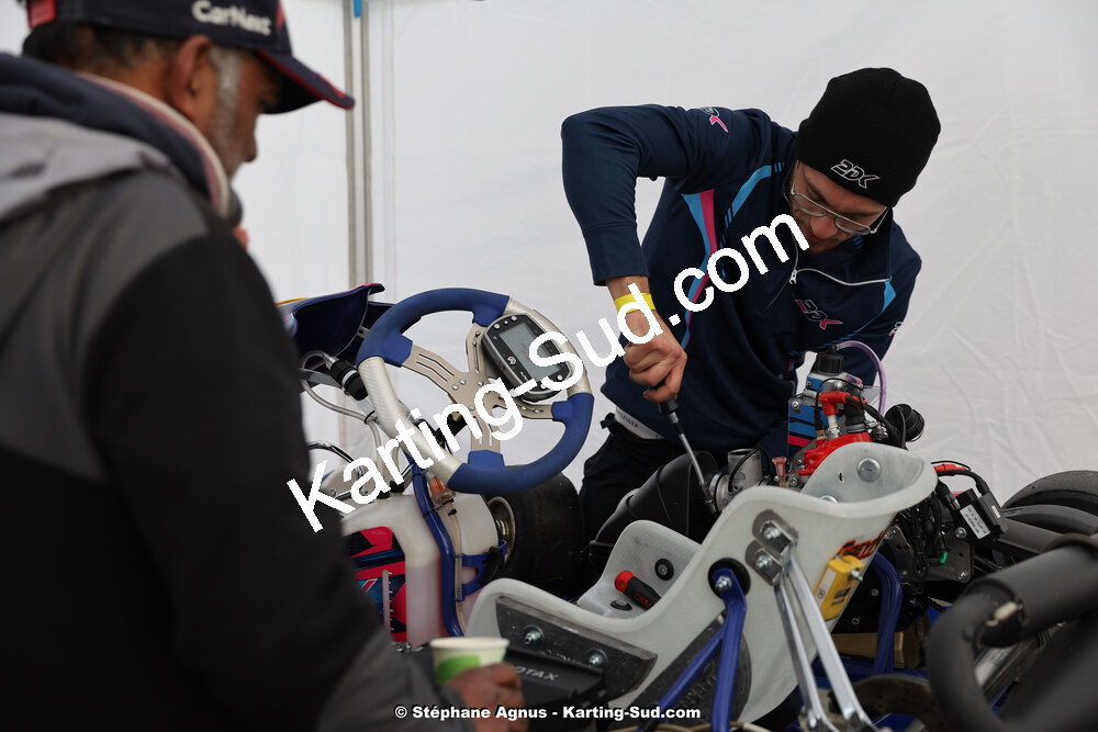 9 & 10/03/2024 : 1ère manche du Championnat du Sud au circuit d’Aigues-Vives (photos Stéphane Agnus) 2024 — karting