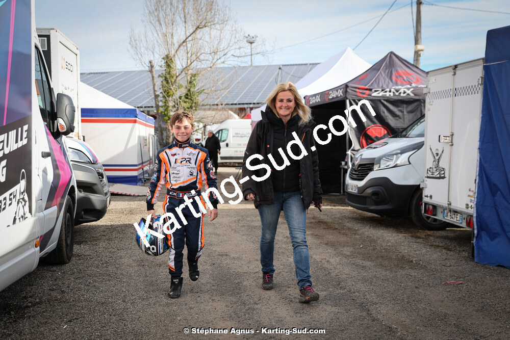 9 & 10/03/2024 : 1ère manche du Championnat du Sud au circuit d’Aigues-Vives (photos Stéphane Agnus) 2024 — karting
