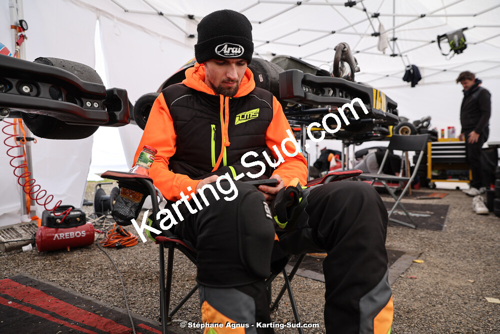 9 & 10/03/2024 : 1ère manche du Championnat du Sud au circuit d’Aigues-Vives (photos Stéphane Agnus) 2024 — karting