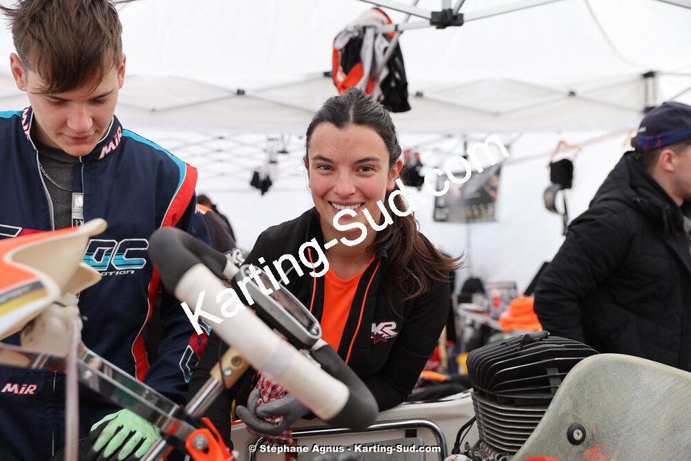 9 & 10/03/2024 : 1ère manche du Championnat du Sud au circuit d’Aigues-Vives (photos Stéphane Agnus) 2024 — karting
