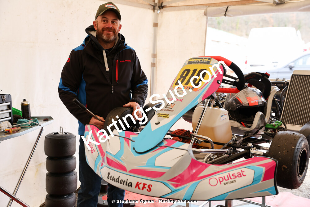 9 & 10/03/2024 : 1ère manche du Championnat du Sud au circuit d’Aigues-Vives (photos Stéphane Agnus) 2024 — karting