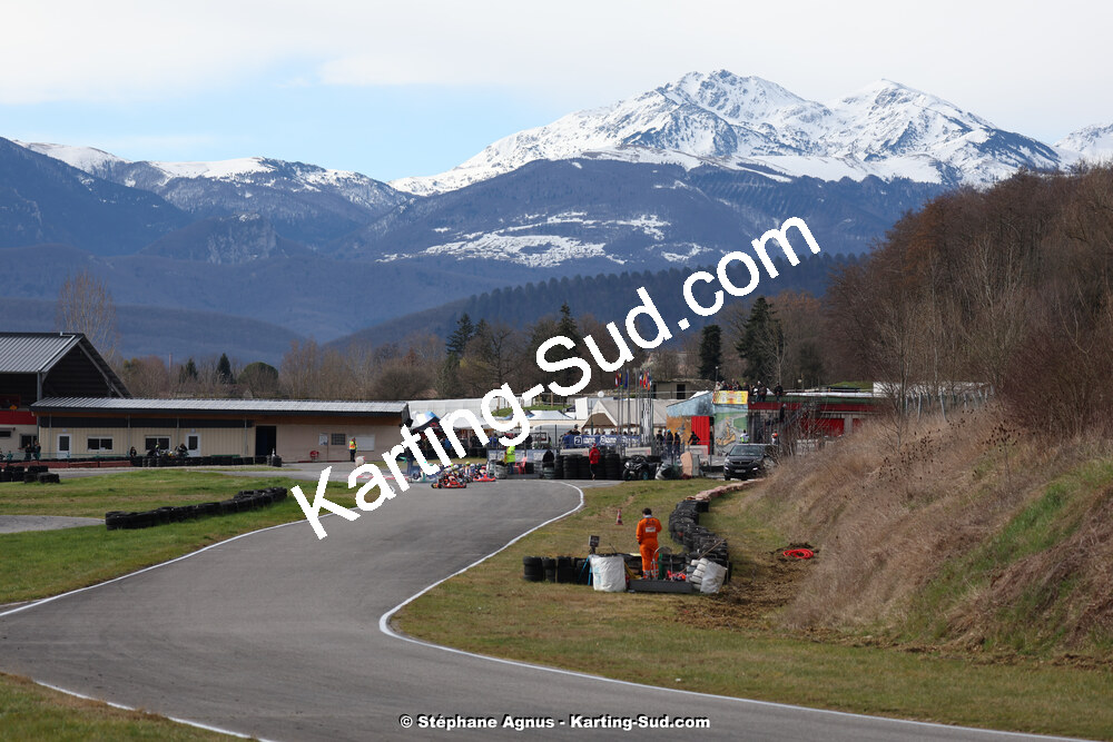 9 & 10/03/2024 : 1ère manche du Championnat du Sud au circuit d’Aigues-Vives (photos Stéphane Agnus) 2024 — karting