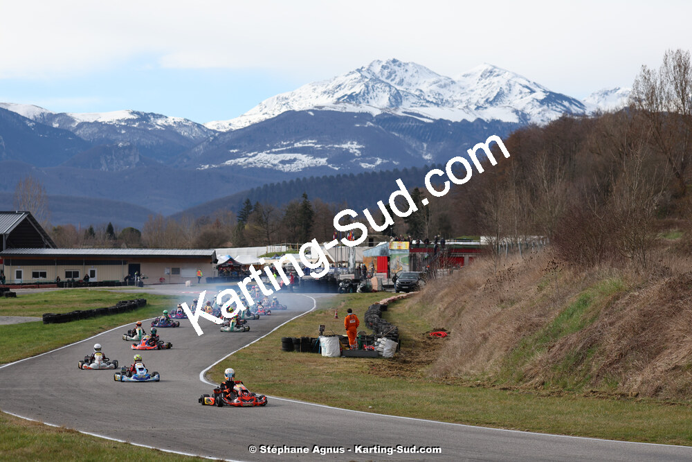 9 & 10/03/2024 : 1ère manche du Championnat du Sud au circuit d’Aigues-Vives (photos Stéphane Agnus) 2024 — karting