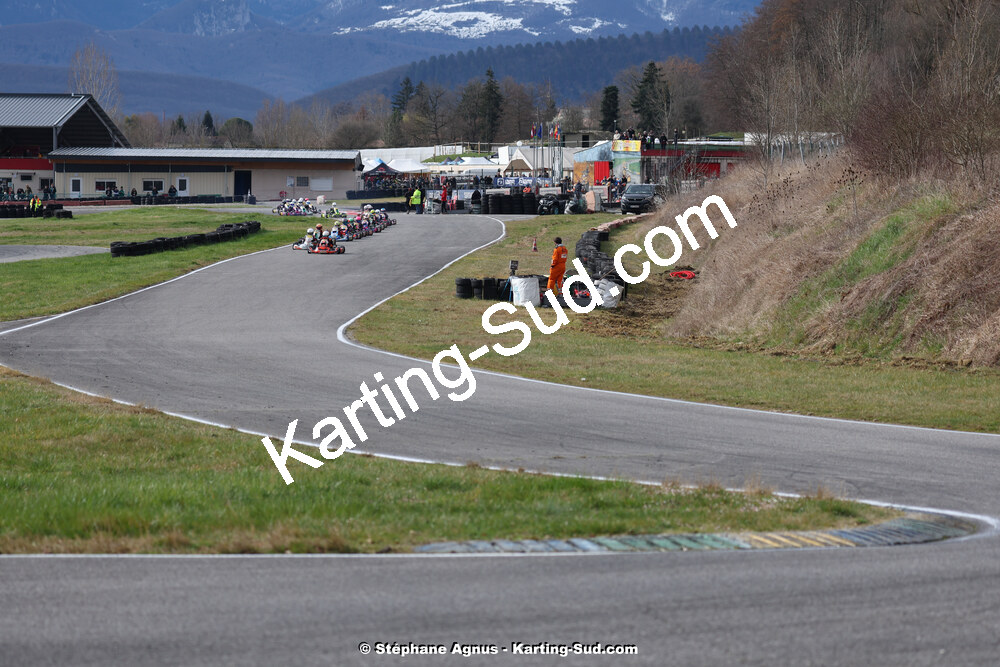 9 & 10/03/2024 : 1ère manche du Championnat du Sud au circuit d’Aigues-Vives (photos Stéphane Agnus) 2024 — karting