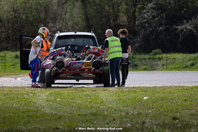 17/03/2024 : 1ère manche de l’Atlantic Trophée au circuit de Layrac (photos Marc Belly) 2024 — karting