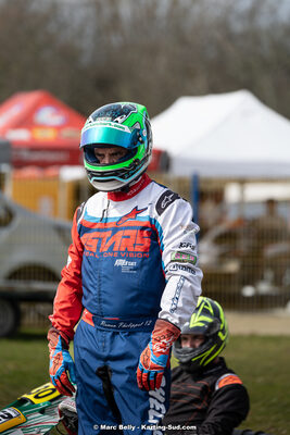 Roman PHELIPPOT — 17/03/2024 : 1ère manche de l’Atlantic Trophée au circuit de Layrac (photos Marc Belly) 2024 — karting