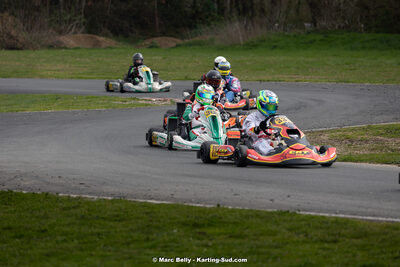 17/03/2024 : 1ère manche de l’Atlantic Trophée au circuit de Layrac (photos Marc Belly) 2024 — karting