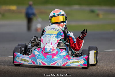 Mathis MESPOULEDE — 17/03/2024 : 1ère manche de l’Atlantic Trophée au circuit de Layrac (photos Marc Belly) 2024 — karting