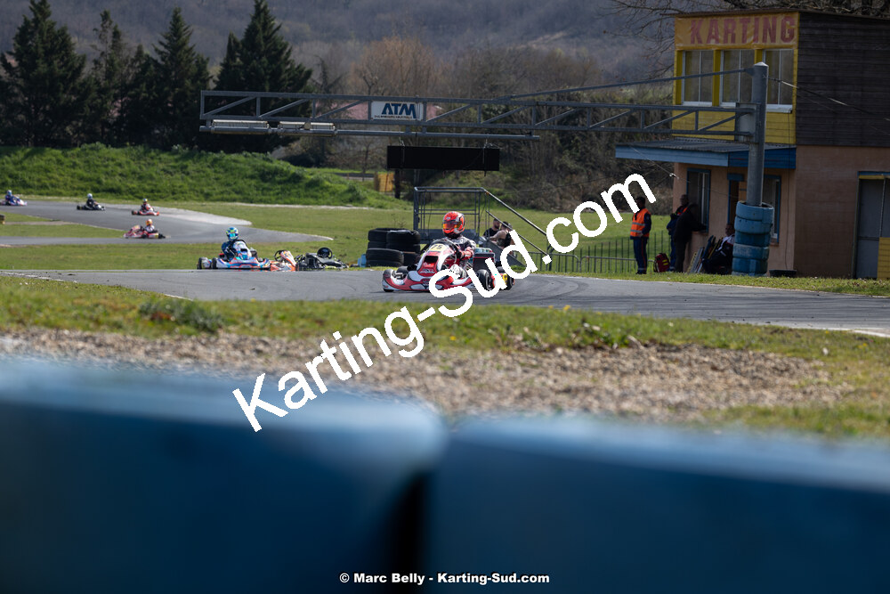 17/03/2024 : 1ère manche de l’Atlantic Trophée au circuit de Layrac (photos Marc Belly) 2024 — karting