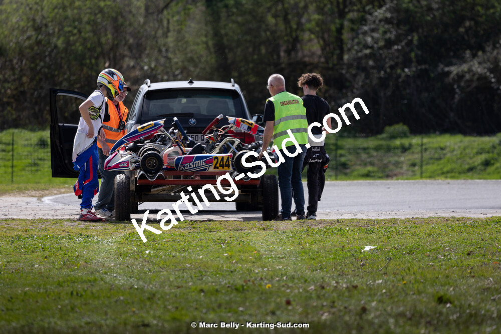 17/03/2024 : 1ère manche de l’Atlantic Trophée au circuit de Layrac (photos Marc Belly) 2024 — karting