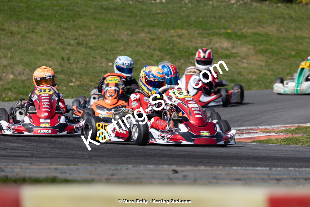 17/03/2024 : 1ère manche de l’Atlantic Trophée au circuit de Layrac (photos Marc Belly) 2024 — karting