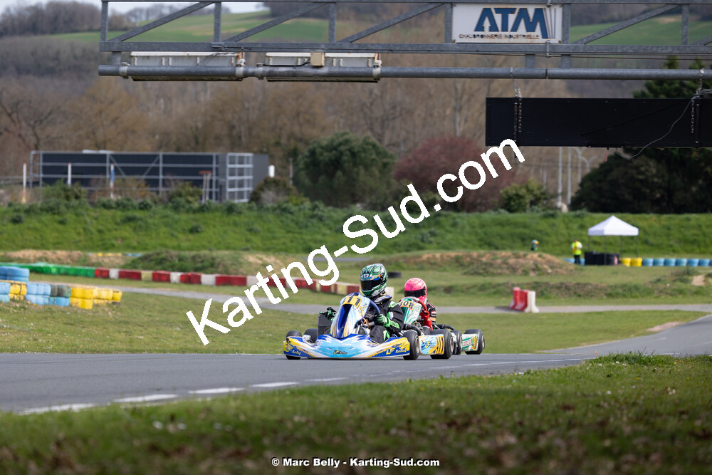 17/03/2024 : 1ère manche de l’Atlantic Trophée au circuit de Layrac (photos Marc Belly) 2024 — karting