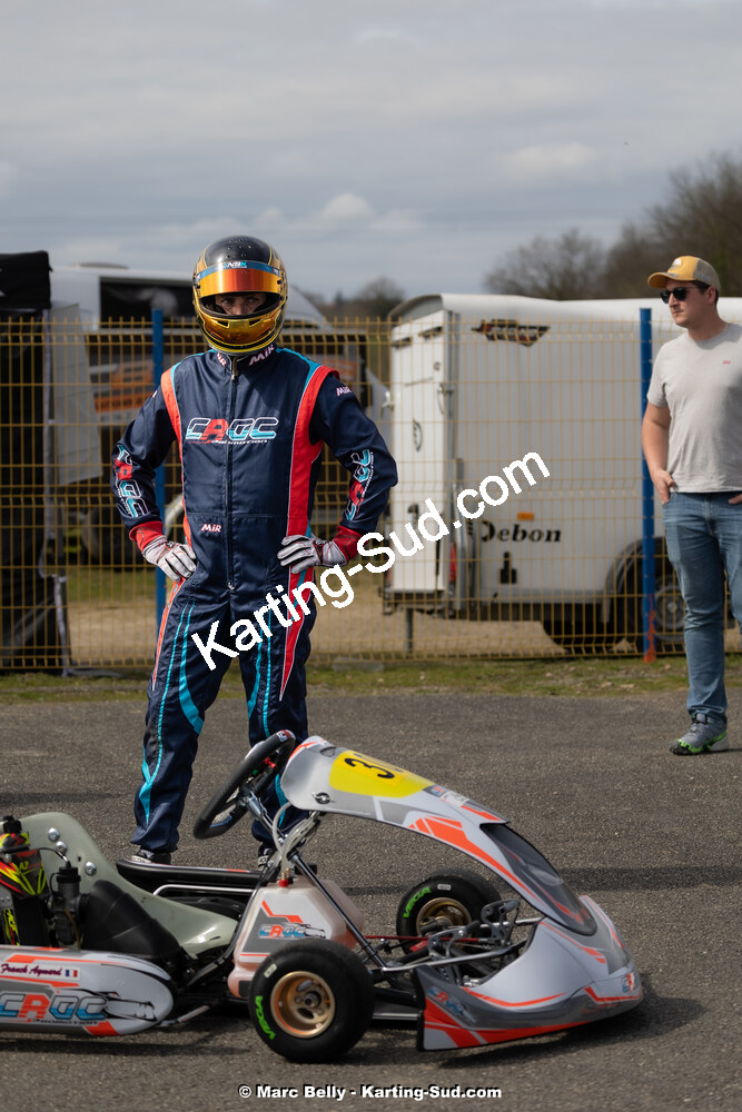 17/03/2024 : 1ère manche de l’Atlantic Trophée au circuit de Layrac (photos Marc Belly) 2024 — karting