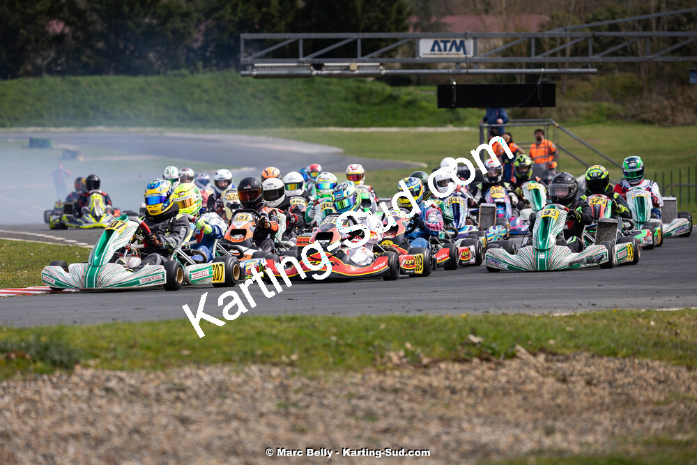 17/03/2024 : 1ère manche de l’Atlantic Trophée au circuit de Layrac (photos Marc Belly) 2024 — karting
