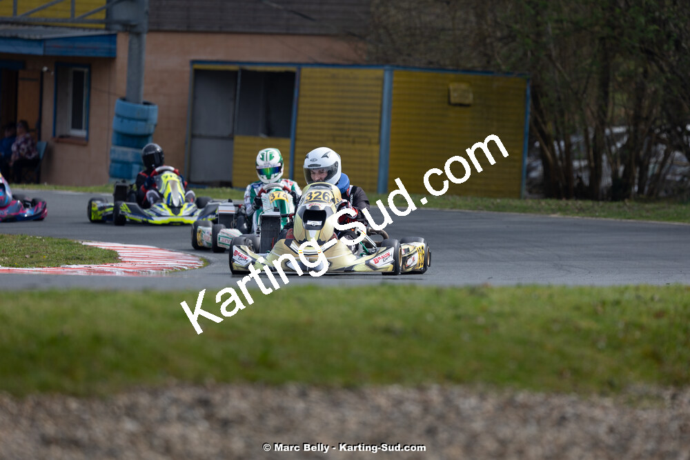 17/03/2024 : 1ère manche de l’Atlantic Trophée au circuit de Layrac (photos Marc Belly) 2024 — karting