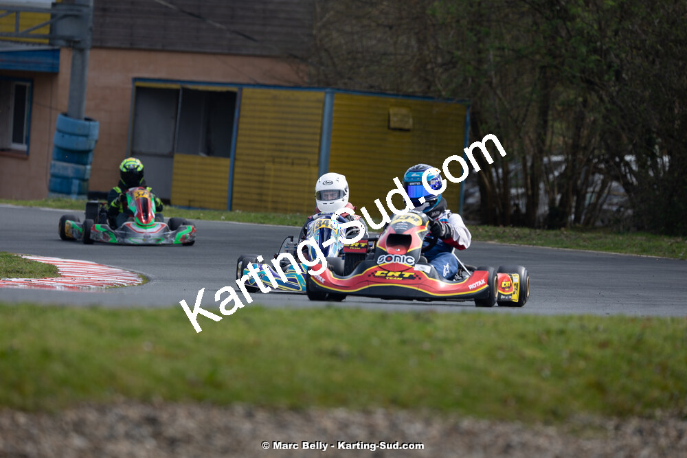 17/03/2024 : 1ère manche de l’Atlantic Trophée au circuit de Layrac (photos Marc Belly) 2024 — karting